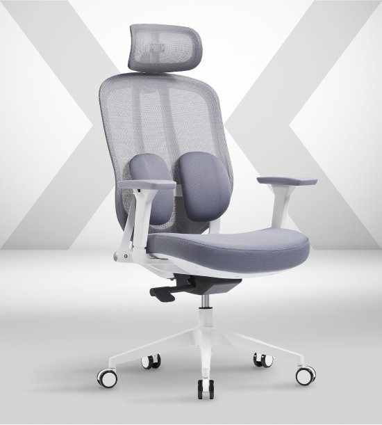 

Офисное кресло SPARX Pillow White (серый)