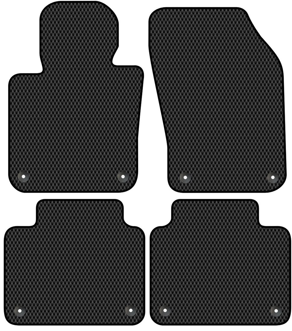 

Комплект ковриков для авто Alicosta Volvo S90 II (седан) 2016 - Н.В. (черный, ромб)