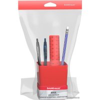 Настольный набор Erich Krause Base Classic 55688 красный (4 предм)