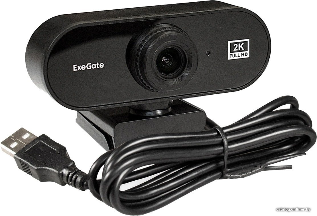 Веб-камера ExeGate Stream C940 2K T-Tripod EX287380RUS