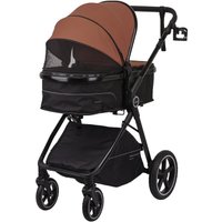 Универсальная коляска Indigo Target (3 в 1, терракот)