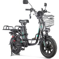 Электровелосипед Gelbert Khan Monster 1 (черный)