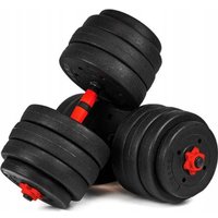 Набор гантелей с соединительным грифом  AMETIST с соединительным грифом композитные 40кг