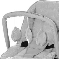 Шезлонг Lorelli Rock Star 2021 (luxe cool grey stars)