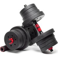 Набор гантелей с соединительным грифом  AMETIST с соединительным грифом композитные 24кг