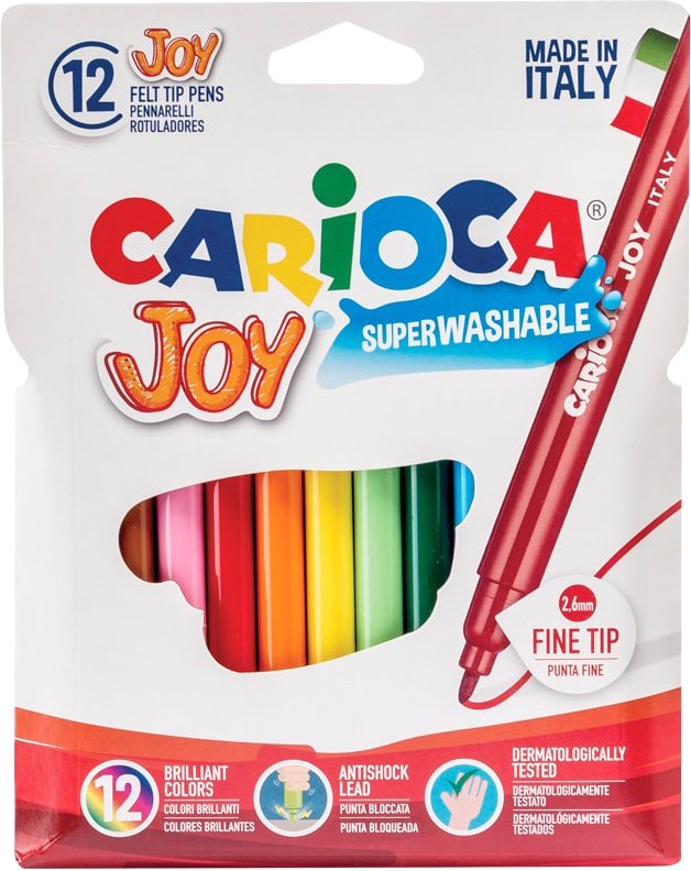 

Фломастеры Carioca Joy 40531 (12 цветов)