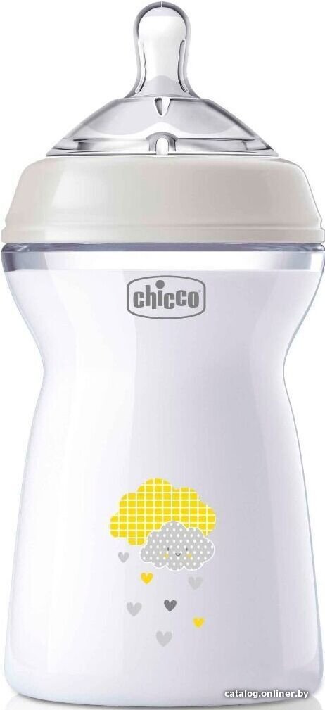 Бутылочка для кормления Chicco Nursery Natural Feeling 00081335300000 (330 мл, прозрачный)