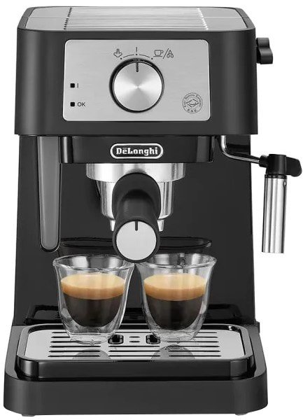 

Рожковая кофеварка DeLonghi Stilosa EC260.BK