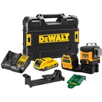 Лазерный нивелир DeWalt DCE089D1G18 (с 1-им АКБ, кейс)