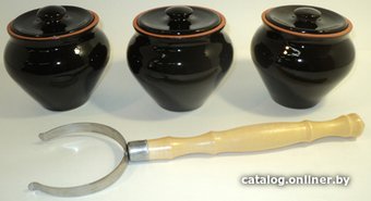 Набор горшочков Вятская керамика НБР ВК-1/4СВЧ