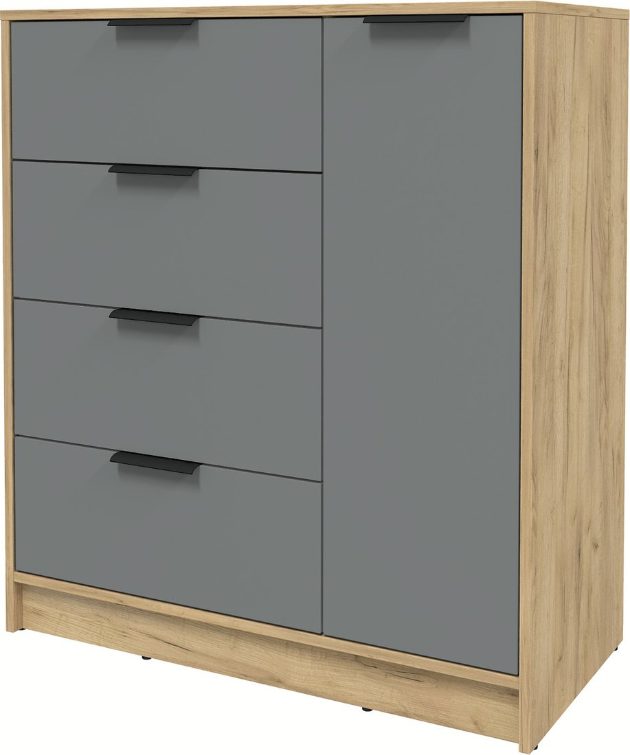 

Тумба Интерлиния Концепт КТ-Т90 Глосс (дуб золотой/серый)