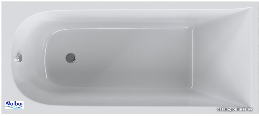 Ванна Alba Spa Impero 170x75 (2 экрана)