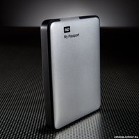 Внешний накопитель WD My Passport 1TB Silver (WDBEMM0010BSL)