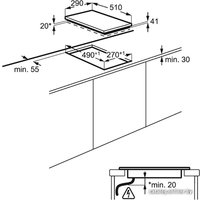 Варочная панель Electrolux EHF3920BOK