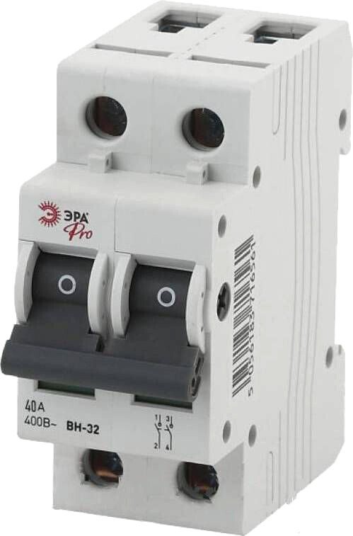 

Выключатель нагрузки ЭРА Pro NO-902-91 ВН-32 2P 40A Б0031915