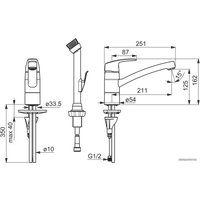 Смеситель Oras Safira 1022