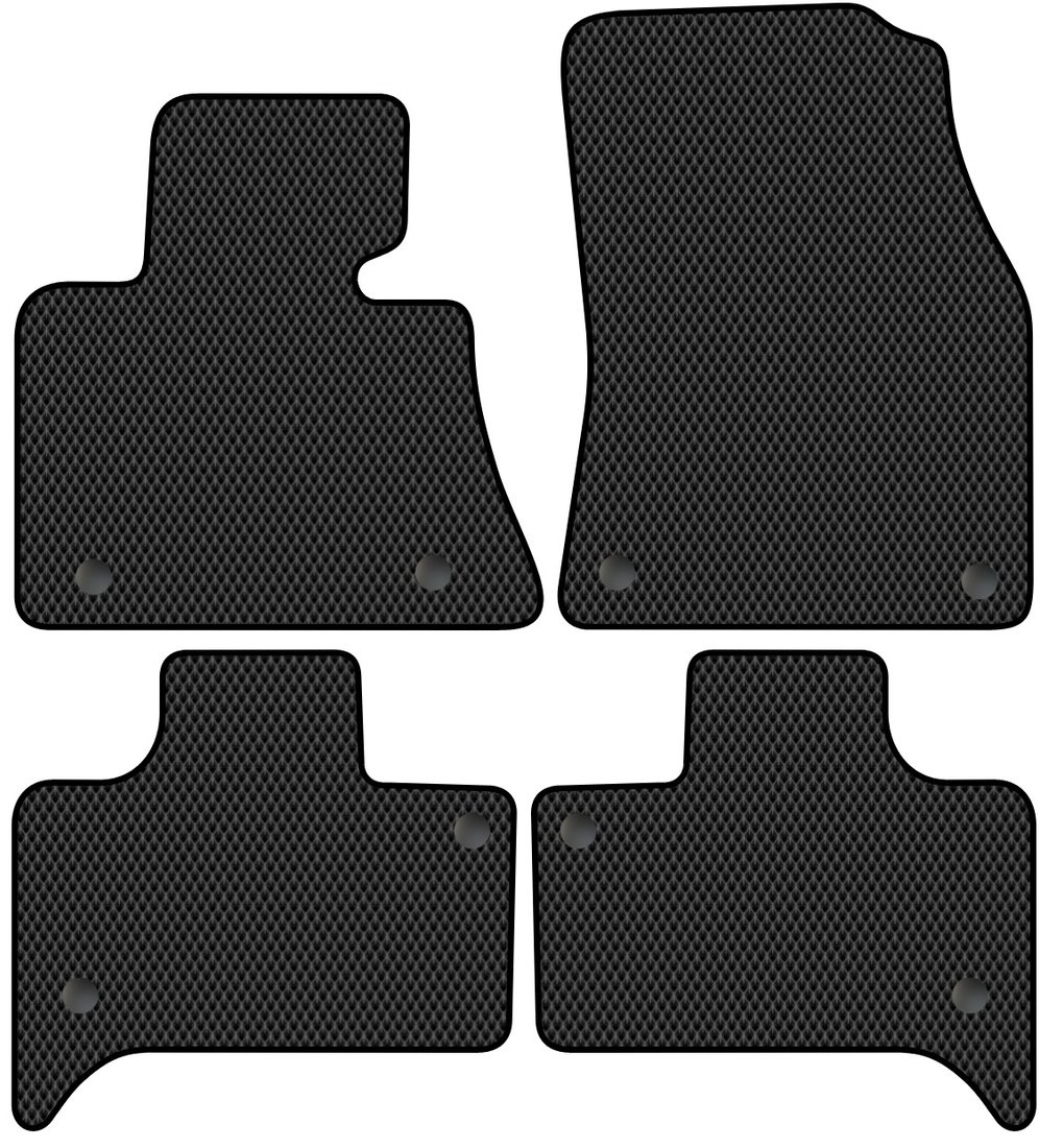 

Комплект ковриков для авто Alicosta BMW X5 I (suv / E53) 2003 - 2006 (черный, ромб)