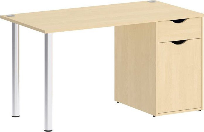 

Стол Riva Home Office VR.SP-3-138.1 Silver (клен)