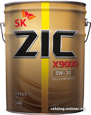Моторное масло ZIC X9000 5W-30 20л