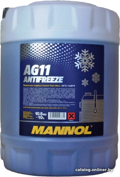 Антифриз Mannol Antifreeze AG11 10л