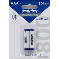 Аккумулятор SmartBuy AAA/2BL 2 шт. 800mAh SBBR-3A02BL800
