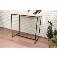 Барный стол Millwood Сидней 2 Л 120x60x105 (дуб золотой Craft-металл черный)