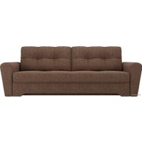 Диван Лига диванов Амстердам 100038 (рогожка, коричневый)