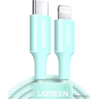 Кабель Ugreen US532 90449 USB Type-C - Lightning (1 м, зеленый)