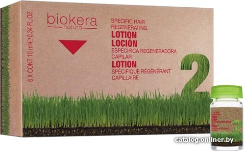 Лосьон Salerm Cosmetics Интенсивный лосьон Locion anticaida Intensiva 6х10 мл