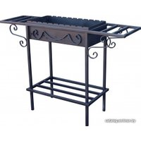 Мангал для дачи ComfortProm Асгард стационарный (2 мм)