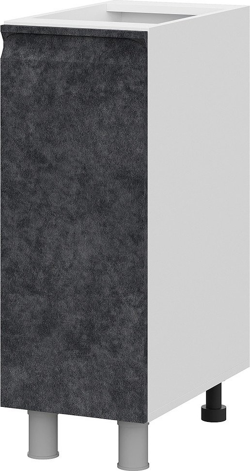 

Шкаф напольный SV-Мебель Вельвет С300 (бетон графит)