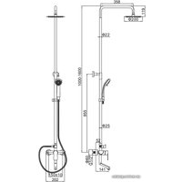 Душевая система  Ledeme L72418