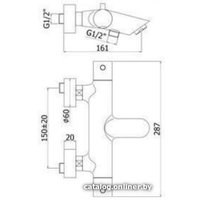 Смеситель Paffoni Light LIQ022HGSP