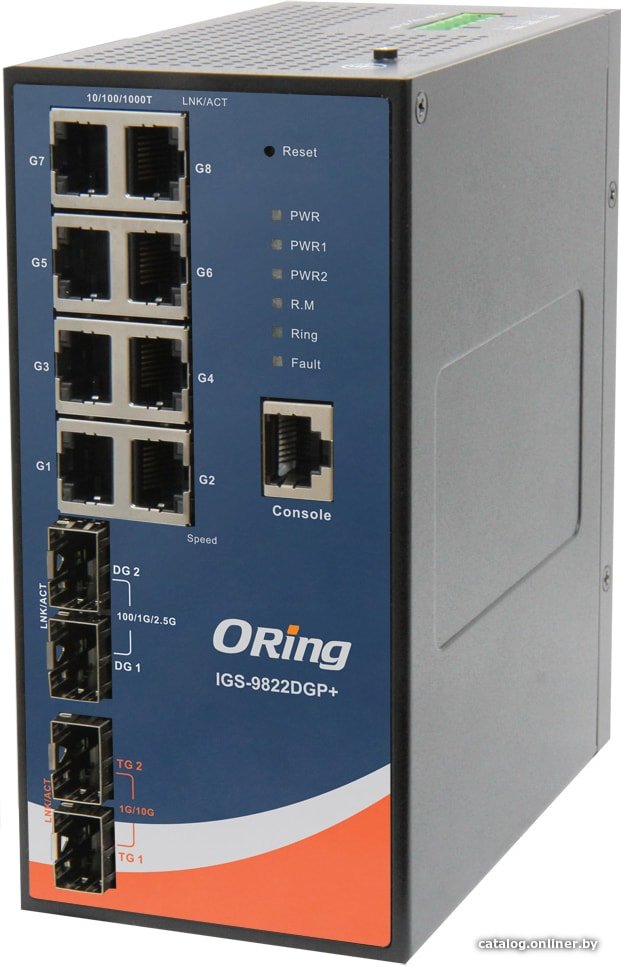Управляемый коммутатор 2-го уровня ORing IGPS-9822DGP+