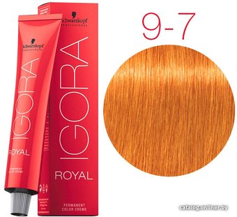 Крем-краска для волос Schwarzkopf Professional Igora Royal Permanent Color Creme 9-7 60 мл