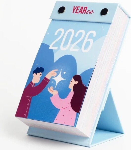 

Настольный календарь Yearee 2026 English