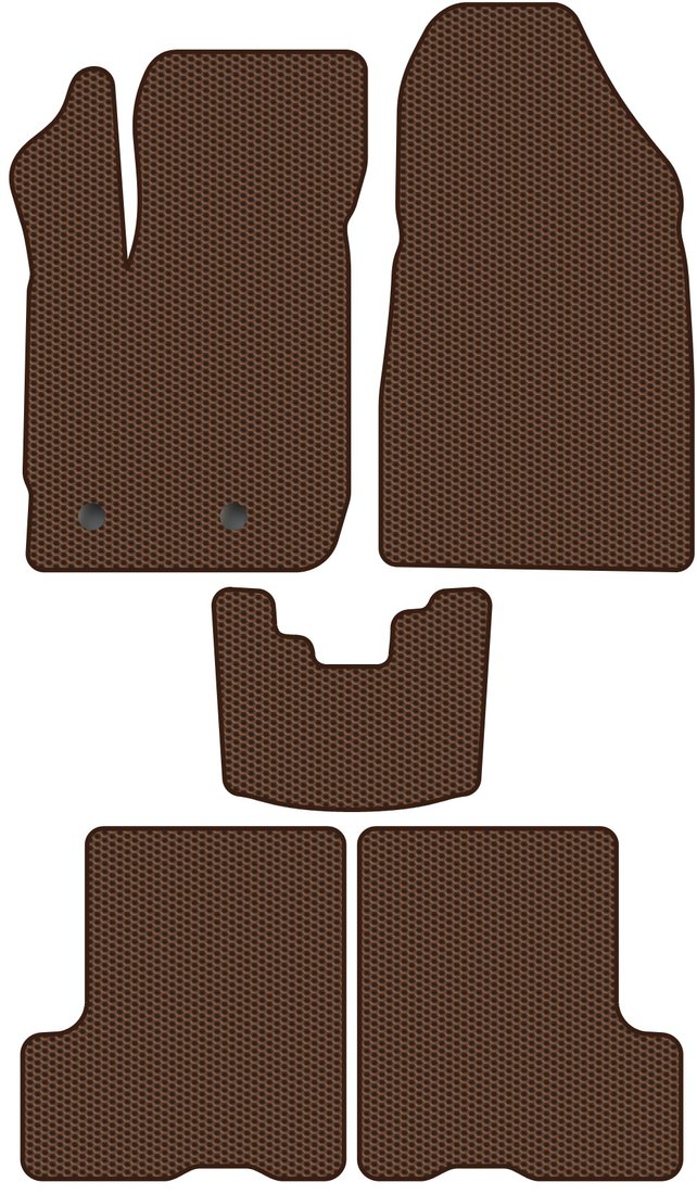 

Комплект ковриков для авто Alicosta Renault Duster II (suv / HM) 2020 - Н.В. (коричневый, сота)
