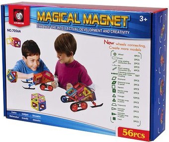 Магнитный конструктор Haiyuanquan 7056A Магнитный конструктор