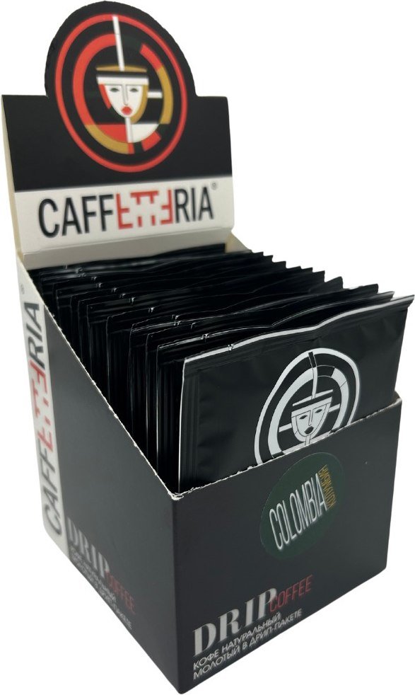 

Кофе в дрип-пакетиках Caffetteria Colombia 15шт