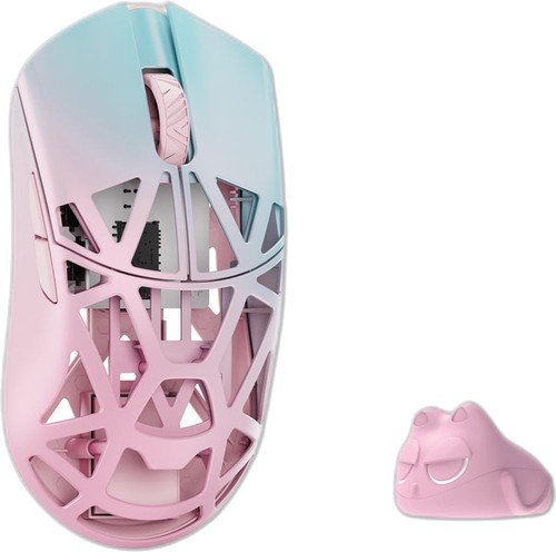 

Игровая мышь WLMouse Beast X Pro Omron Solid Sides (голубой/розоывй)