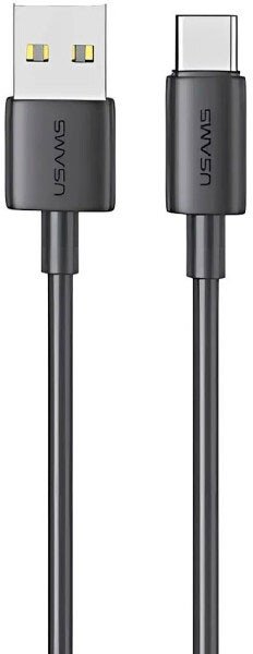 Кабель Usams SJ708 USB Type-A - USB Type-C (1 м, черный)
