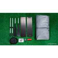 Моторно-килевая лодка RiverBoats 340 НДНД Лайт (серый/черный)