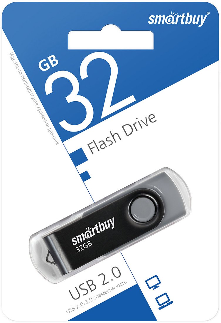 

USB Flash SmartBuy Twist 32GB (черный)