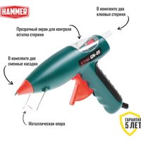 Термоклеевой пистолет Hammer GN-05