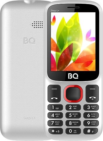 

Телефон BQ BQ-2440 Step L+ (белый/красный)