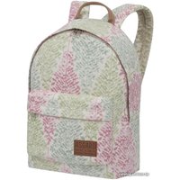 Городской рюкзак Asgard Р-5137Х (листья, бежевый/зеленый/малиновый)