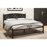 Кровать Князев Мебель Бали 180x200 БИ.180.200.Ч (черный муар)