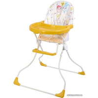 Высокий стульчик Polini Kids 152 (солнечный день, желтый)