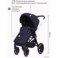 Универсальная коляска Rant MOWbaby Zoom PU (2 в 1, silver black)