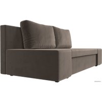 Диван Лига диванов Сан Марко 114012 (велюр, коричневый)